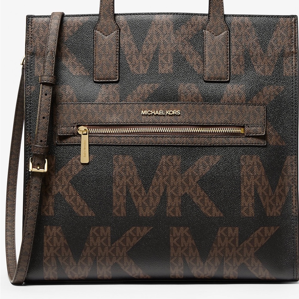 Kenly Large Graphic Logo Tote Bag